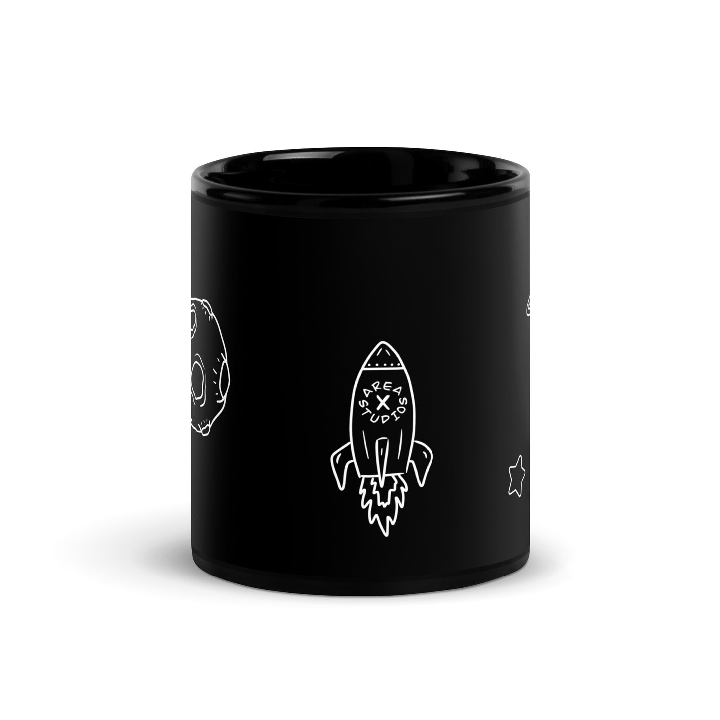 Space Themed Glossy Mug