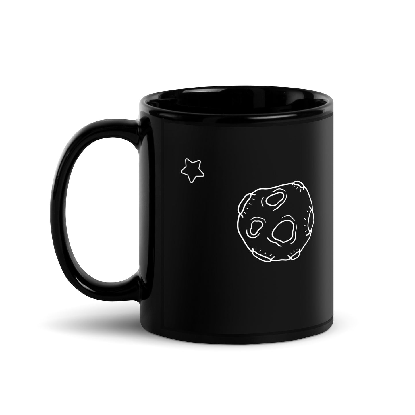 Space Themed Glossy Mug